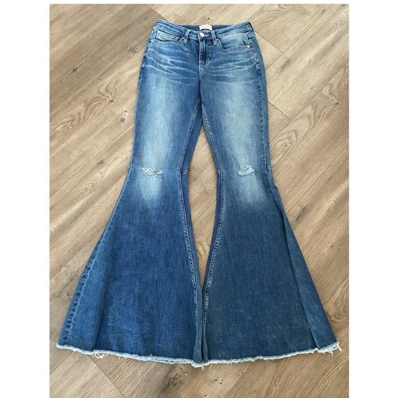 BOOT BARN Shyanne Ripped Flare Jeans - Picture 5 of 8